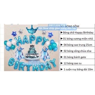 🥳🥳Set Bóng Công Chúa Siêu Dễ Thương🥳🥳