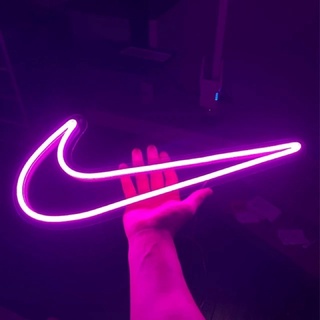 Đèn led trang trí neon sign logo nike