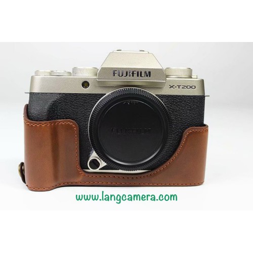 Bao Da Fujifilm X-T200 - Loại Halfcase