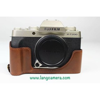 Bao Da Fujifilm X-T200 - Loại Halfcase