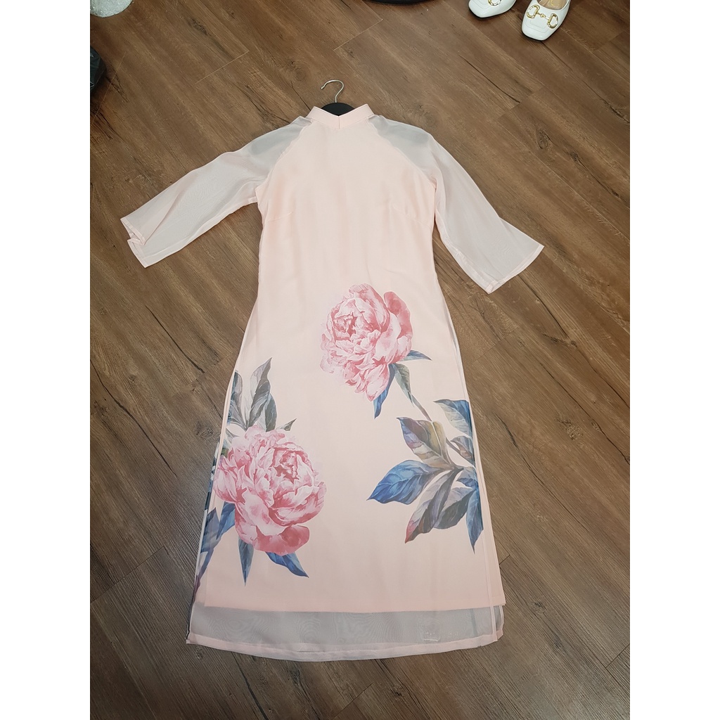 Áo dài chơi tết mà hồng lợt cực xinh cho phái đẹp | BigBuy360 - bigbuy360.vn