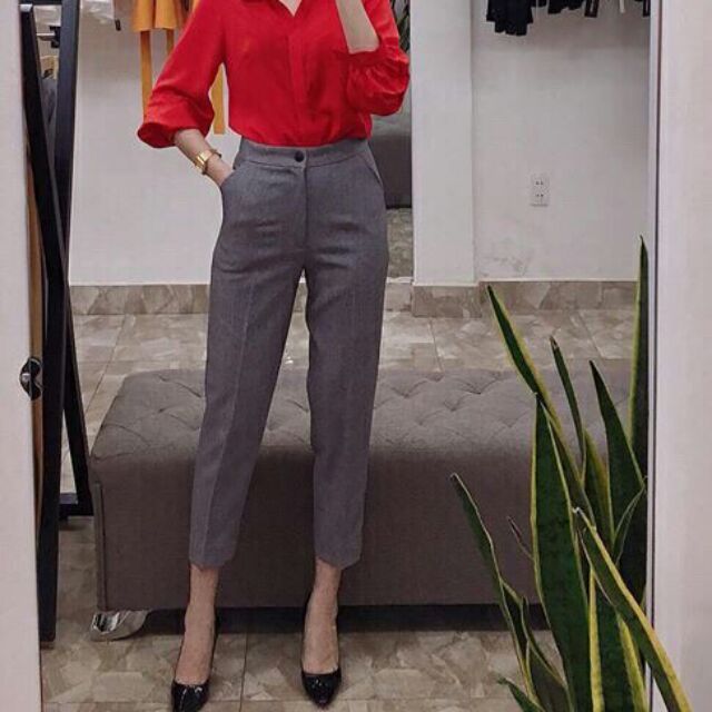Quần vải công sở
