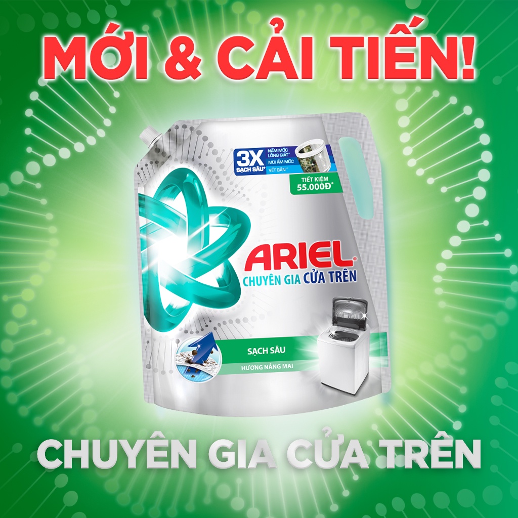 Ariel matic nước giặt túi 3.5kg 3.2kg - ảnh sản phẩm 3