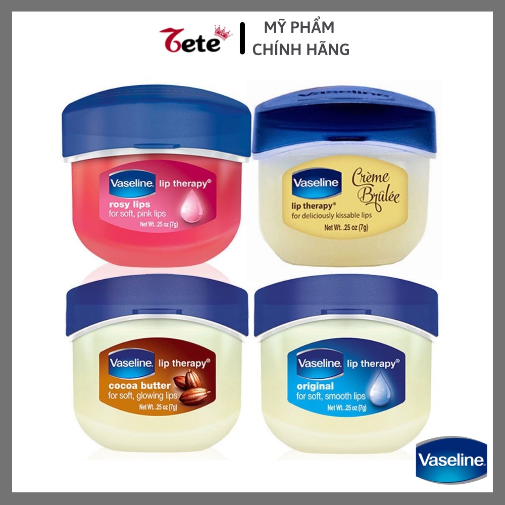 Son Dưỡng Ẩm Môi Vaseline 7g, Son Dưỡng Vaseline