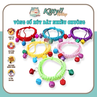 Vòng cổ nhiều chuông xinh cho chó mèo, lắc đeo cổ cho thú cưng giá rẻ - Kitty Pet Shop BMT