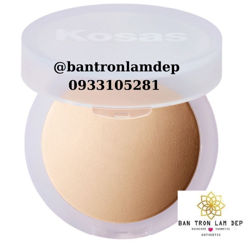 Phấn phủ Kosas Cloud Set Baked Setting & Smoothing Talc-Free Vegan Powder 9.5g