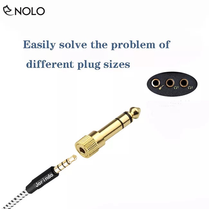 Đầu Chuyển Chui Cắm Tín Hiệu Âm Thanh Từ 3.5mm Ra 6.5mm Và Từ 6.5mm Ra 3.5mm Dùng Cho Micro Amply Soundcard Đàn Máy Tính