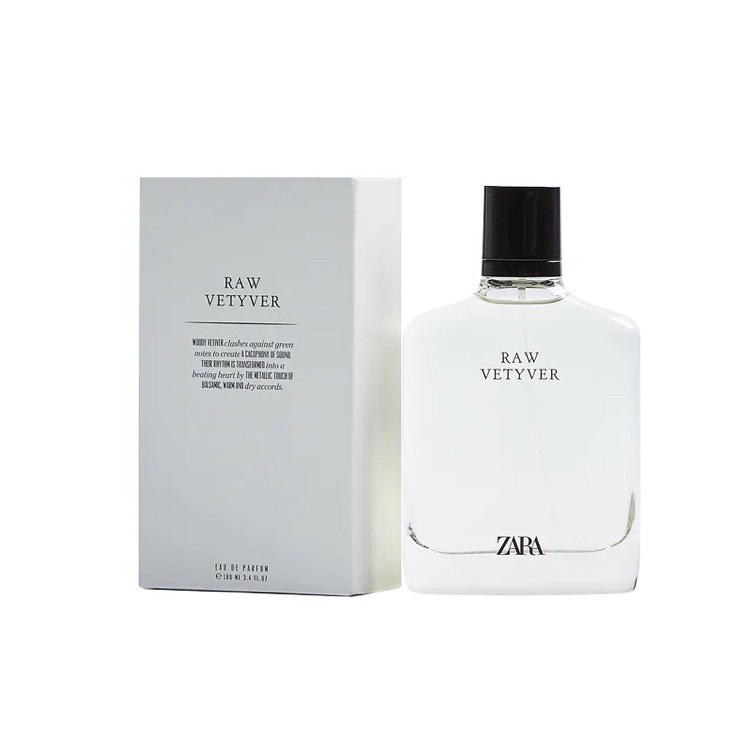 Nước hoa nam Zara man Noble Palo Santo và Raw Vetyver EDP
