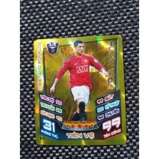 Thẻ poca match attax huyền thoại Ronaldo mùa 2012-2013