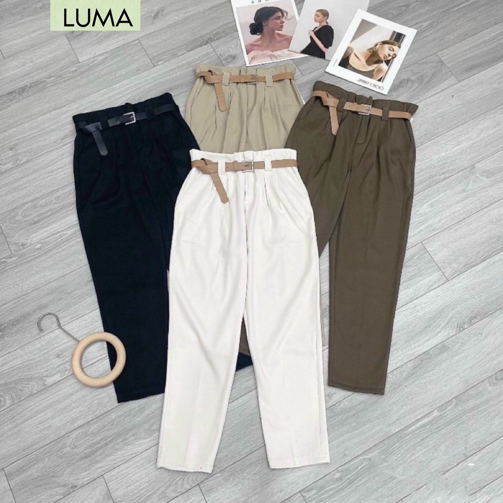 Quần bagy nữ quần xuông tuyết mưa tặng kèm đai LUMA 155