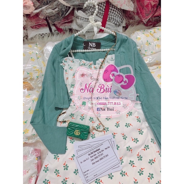 đầm hoa kèm khoác siêu hot | BigBuy360 - bigbuy360.vn