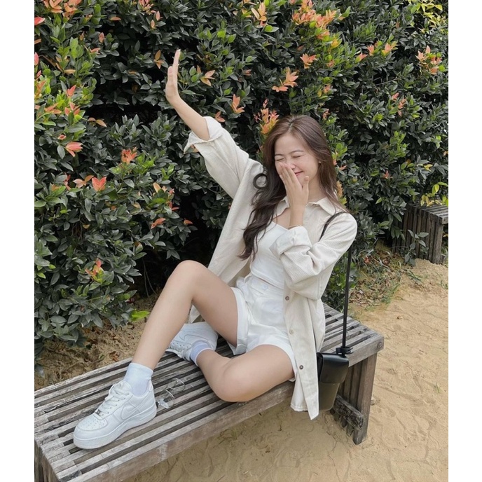 Sơ mi Nhung Oversize Đa Dạng Style