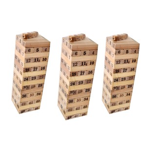 Đồ chơi rút gỗ cho bé xây tòa tháp