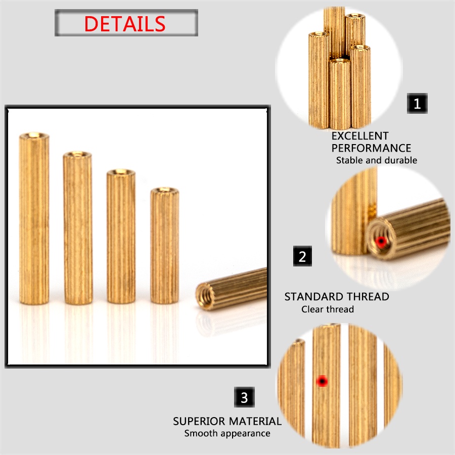 Bu Lông Đầu Dẹt Cong m2 Bằng Đồng Thau