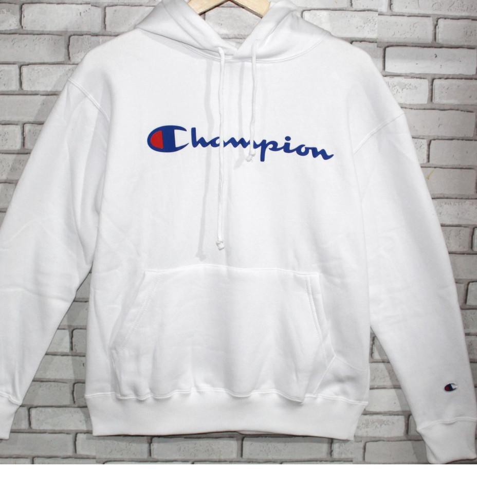 Áo Hoodie In Chữ Champion Phong Cách Nhật Bản Cá Tính