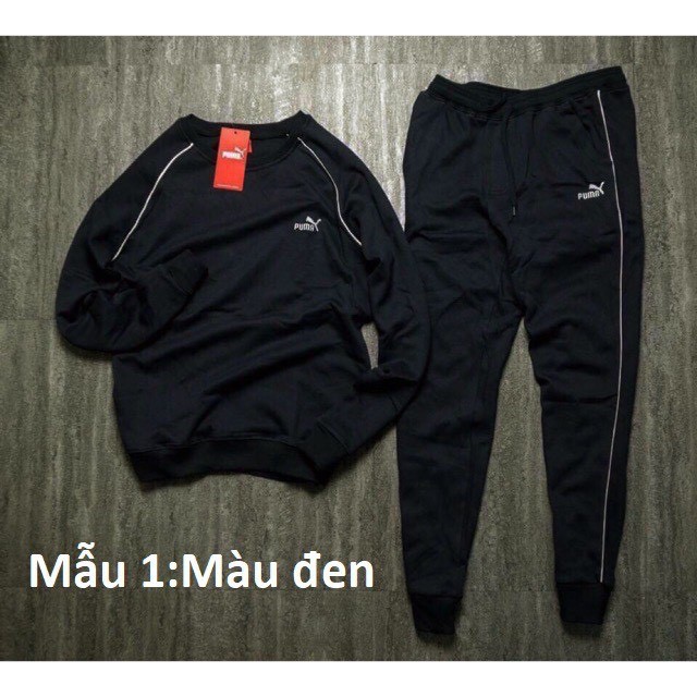 BỘ PUMA NỈ BÔNG NAM