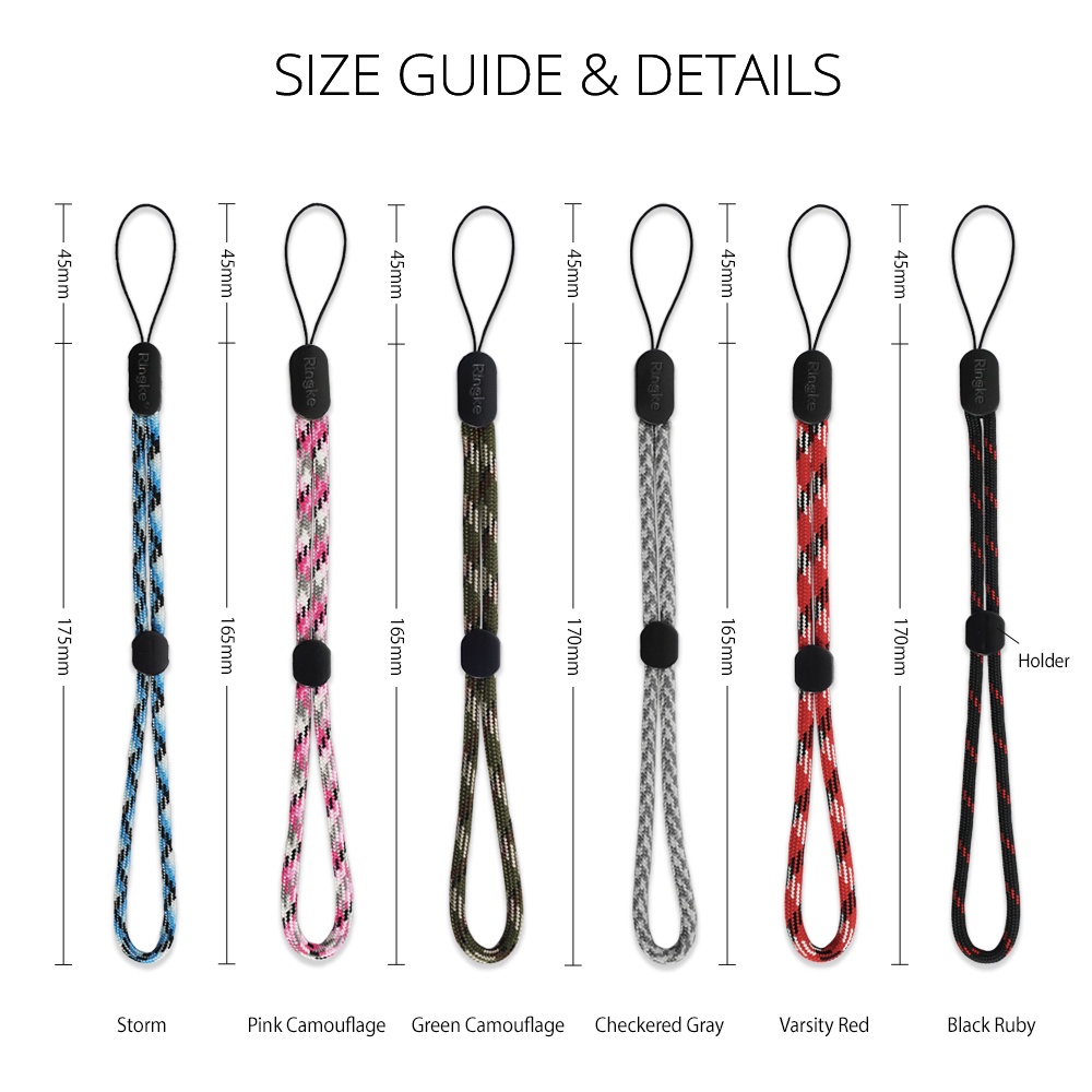 Dây đeo điện thoại/móc khóa/máy ảnh Ringke Lanyard Wrist Strap