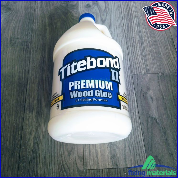 Keo dán gỗ CHÍNH HÃNG Titebond II Premium Wood Glue, Chai xanh 3.785L, Made in USA