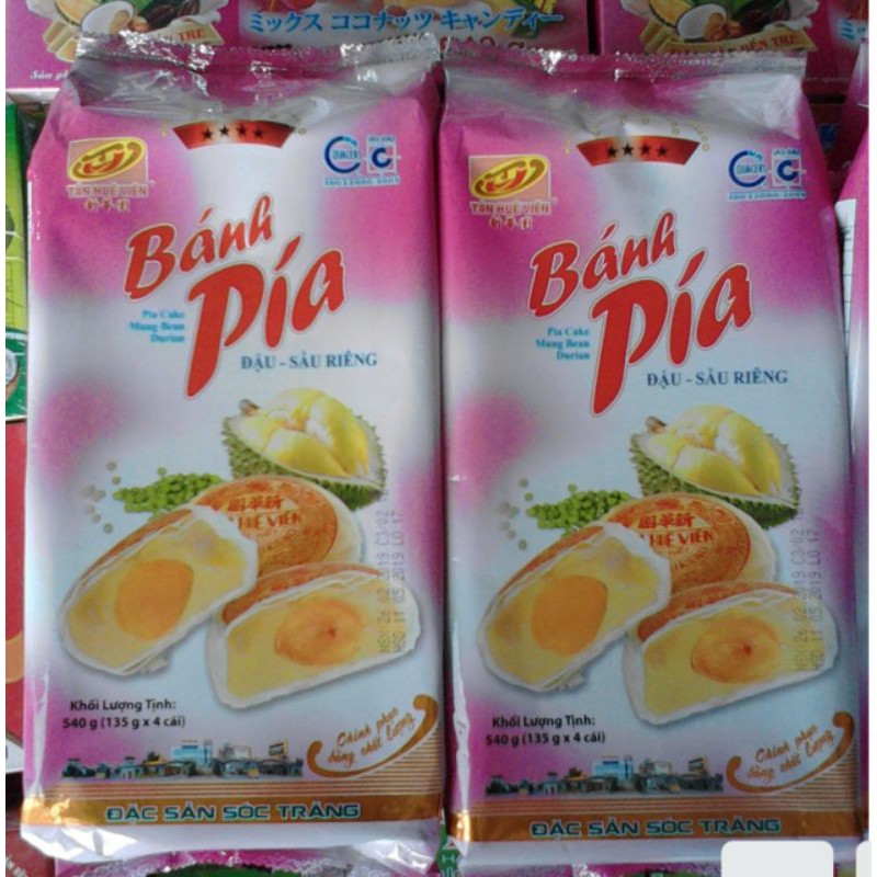 BÁNH PÍA TÂN HUÊ VIÊN 4 SAO BỊCH 4 CÁI