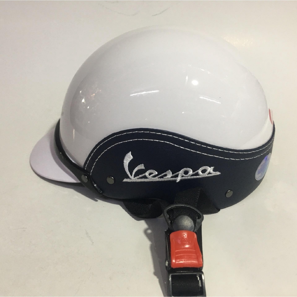 NÓN BẢO HIỂM VESPA ĐẠT CHUẨN-BẢO HÀNH 12 THÁNG