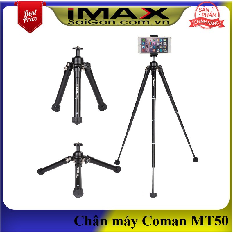 CHÂN MÁY ẢNH COMAN MT50 MINI