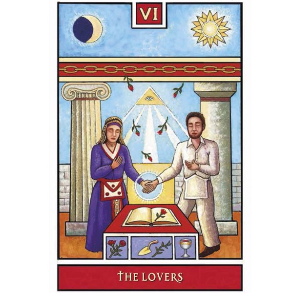 Bộ Bài Masonic Tarot (Mystic House Tarot Shop) - Bài Gốc Authentic Chính Hãng 100%