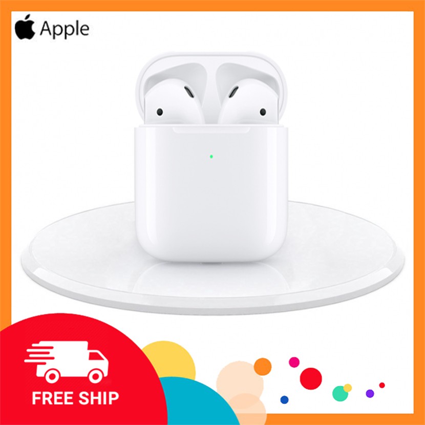 [FREE SHIP] Tai nghe Bluetooth AIRPODS 2, Tai Nghe Không Dây Bản Cao Cấp - Định Vị - Đổi Tên, Dành cho IOS và Android