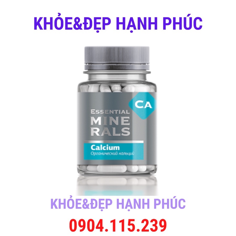 Thực phẩm bảo vệ sức khỏe Essential Minerals Calcium Siberian
