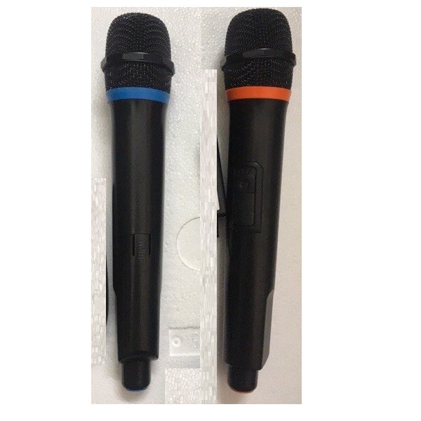 Bộ 2 micro không dây cho loa kéo Temeisheng LA-015, A108 - Hàng đồng bộ, mua về lắp pin bật lên là sử dụngXD