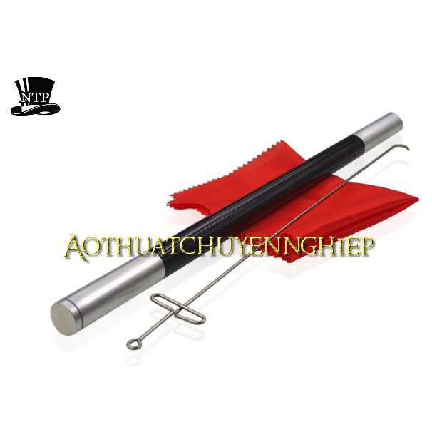 Ảo thuật gậy mất khăn mẫu mới lò xo mạnh nhanh không lỗi (có hướng dẫn)