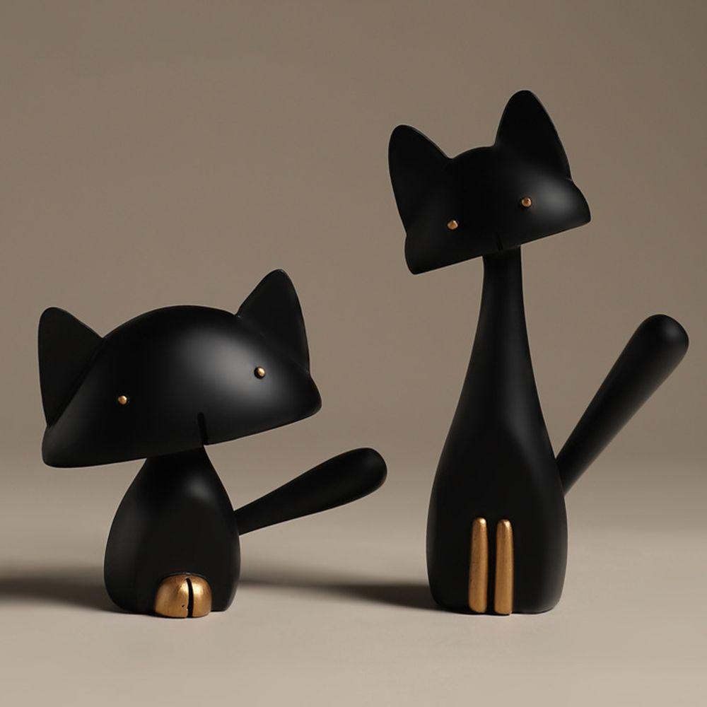 Tượng Mèo Phong Cách Bắc Âu Hiện Đại Dùng Để Trang Trí Nhà