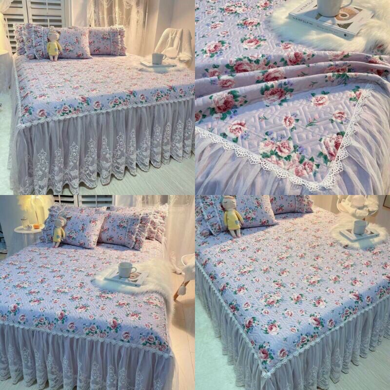 Ga cotton trần phủ bèo ren
