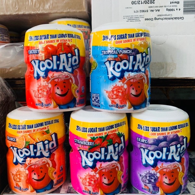 Bột Pha Nước Trái Cây Kool Aid 538g