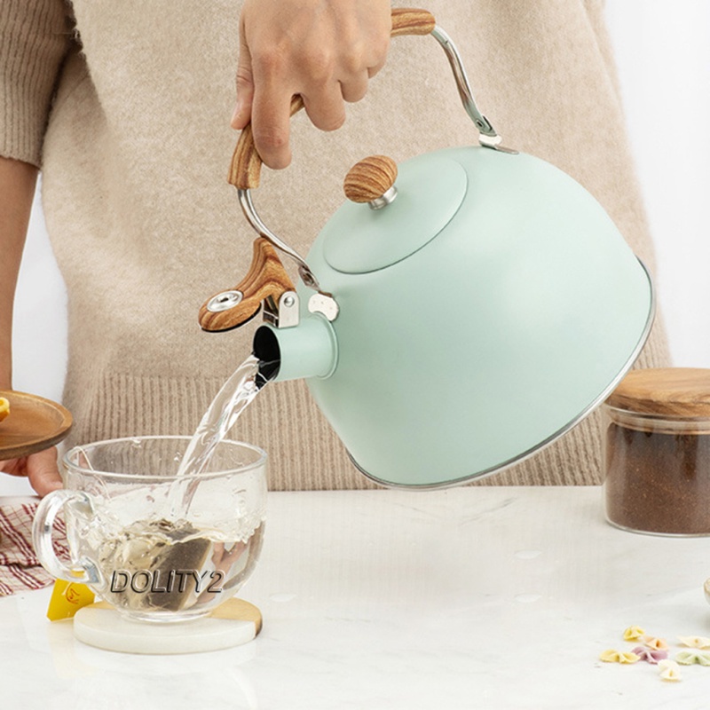 [Dolity2] Ấm Trà 2.5 Lít Chống Trầy Xước Tiện Dụng Cho Nhà Bếp / Nông Trại