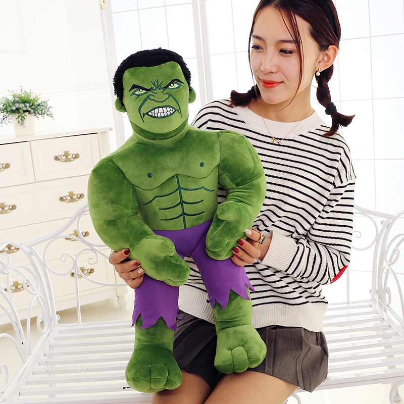 Búp Bê Nhồi Bông Hình Nhân Vật Hulk Trong The Avengers Cho Bé