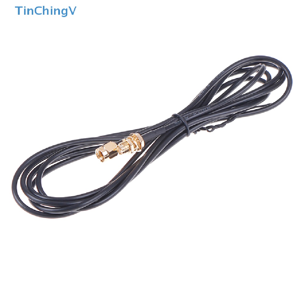 1 Dây Cáp Ăng Ten RG174 RP-SMA Dài 1m Kết Nối WiFi