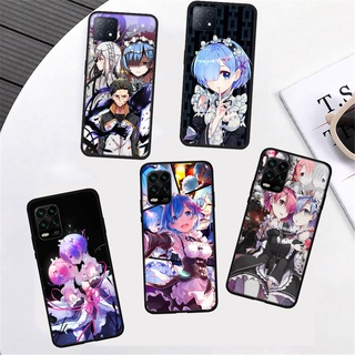 Ốp Điện Thoại Silicon Mềm Hình Re Zero Rem Cho Samsung Galaxy Note 8 9 A42 A91 A81 A71 A51 A41 A31 A21S OI14 Re Zero
