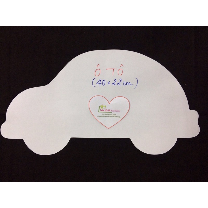 🚗 Rập giấy may Ô Tô handmade