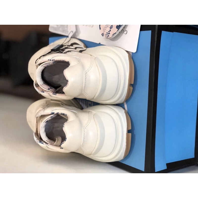 giày GC RHYTON bản cai cấp chữ Ny đen độn gót ( ảnh thật+ full bõ)