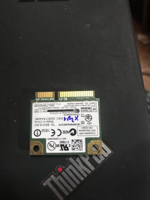 Card wifi lenovo thinkpad x201 n-1000 x201 wifi card