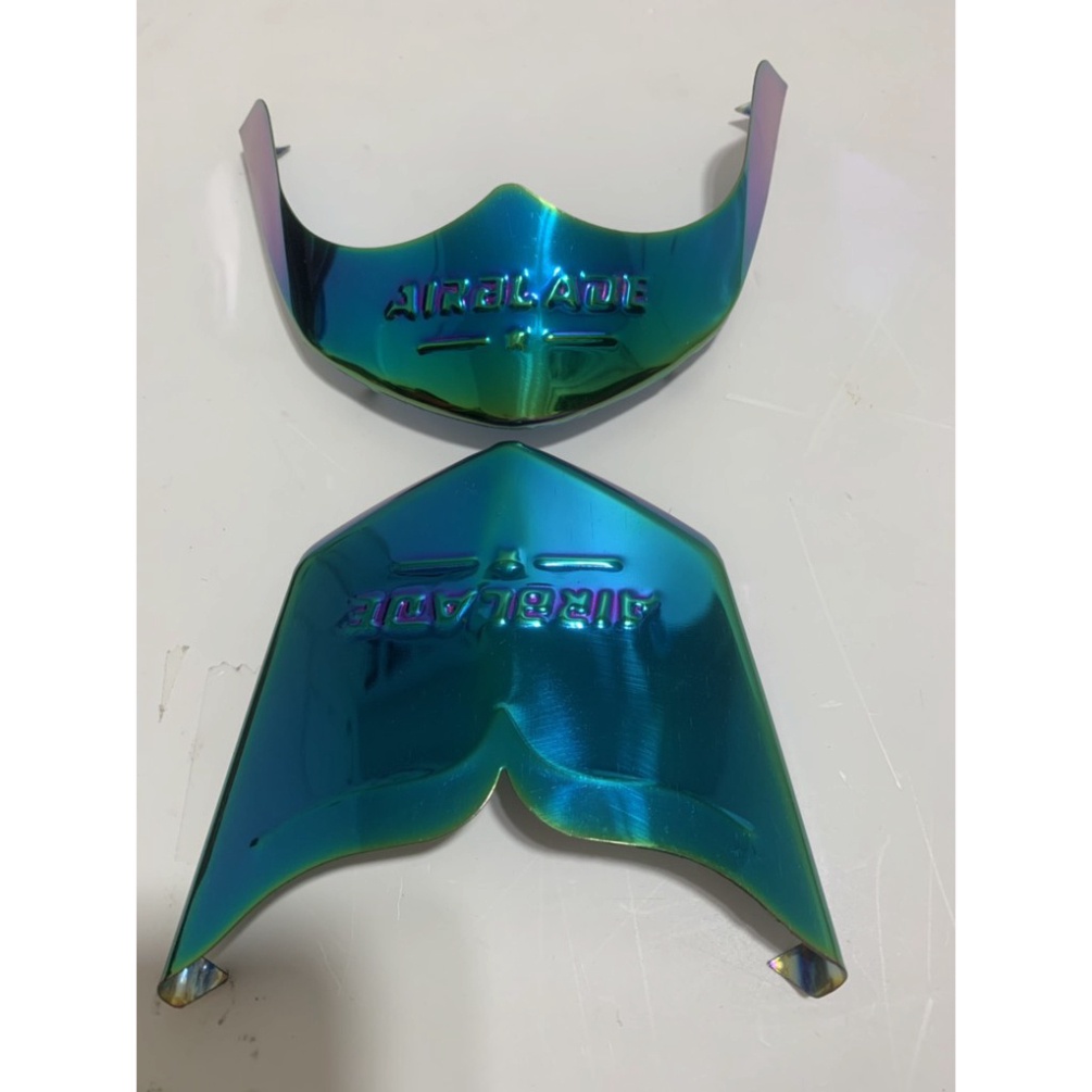 ỐP MŨI DÈ XI TITAN AIR BLADE 2016-2019 ( BẢO VỆ DÈ TRƯỚC SAU –GIÁ 1 BỘ) Ảnh thật Sp