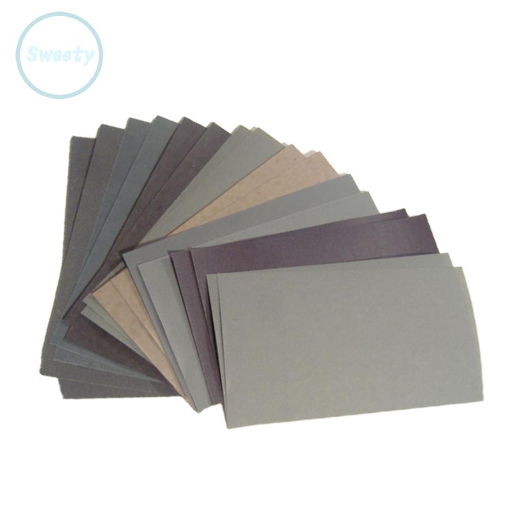 Bộ 15 Miếng Giấy Nhám 400-2500 Grit 400-6500 Grit 400 1500 2000 2500 Grit 15x15