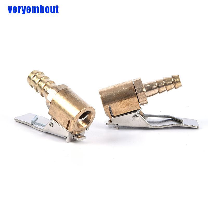 Đầu Nối Van Bơm Hơi Lốp Xe Hơi Bằng Đồng Thau