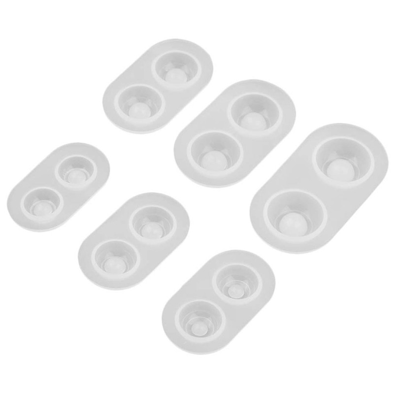 Set 6 khuôn Silicone đa cơ chuyên dụng làm mắt búp bê Bjd