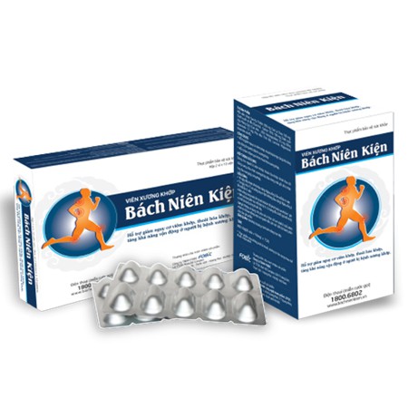 BÁCH NIÊN KIỆN (20 viên) - Giúp giảm viêm khớp, thoái hóa khớp, tăng khả năng vận động ở người bị bệnh xương khớp.