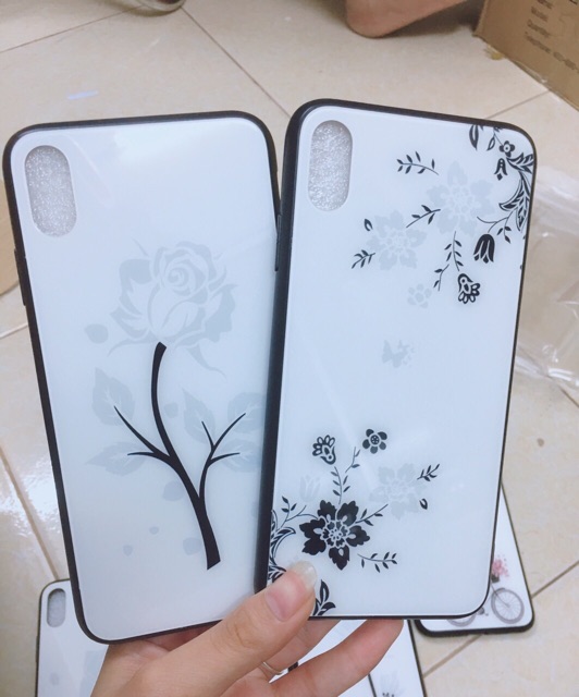 ỐP LƯNG IN HOA ĐỔI MÀU  ĐỘC ĐÁO IPHONE 6 / 6S / PLUS / X / XS /  XS MAX