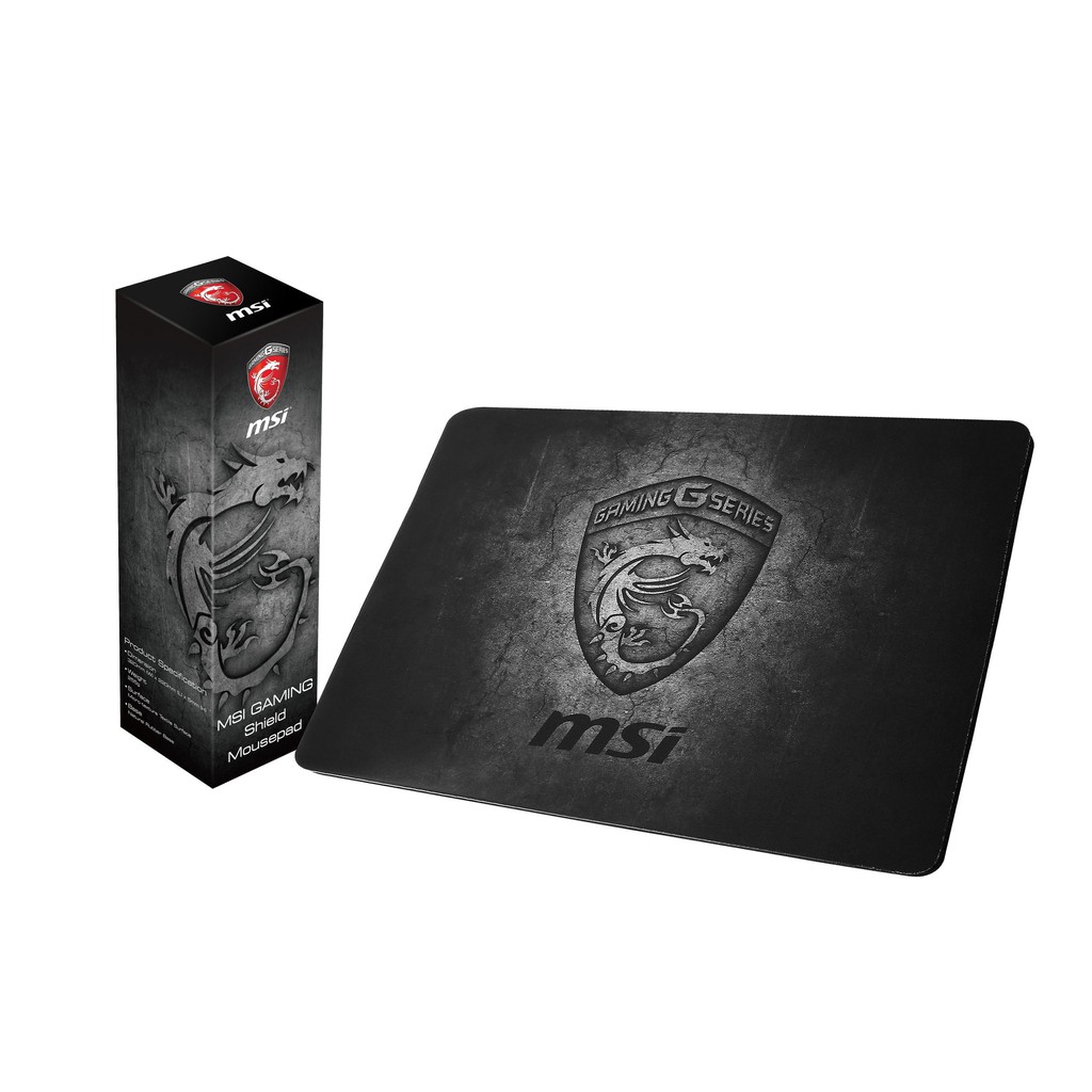 Lót chuột - MSI Mice Pad with Special-Textile Surface Non-Slip Rubber (GAMING SHIELD)