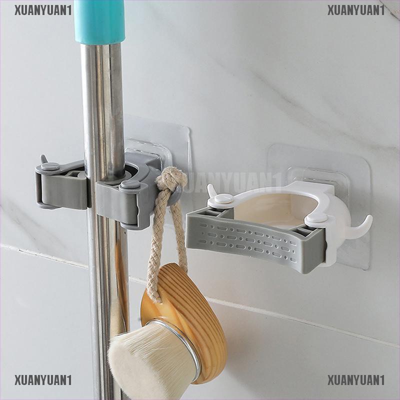 [XUANYUAN1] Giá Đỡ Chổi Và Cây Lau Nhà Gắn Tường