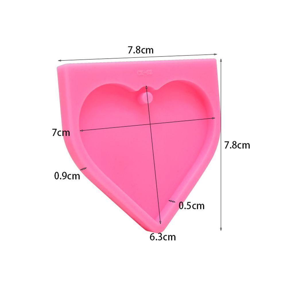 ROSE Khuôn Silicone Làm Móc Khóa / Trang Sức Thủ Công