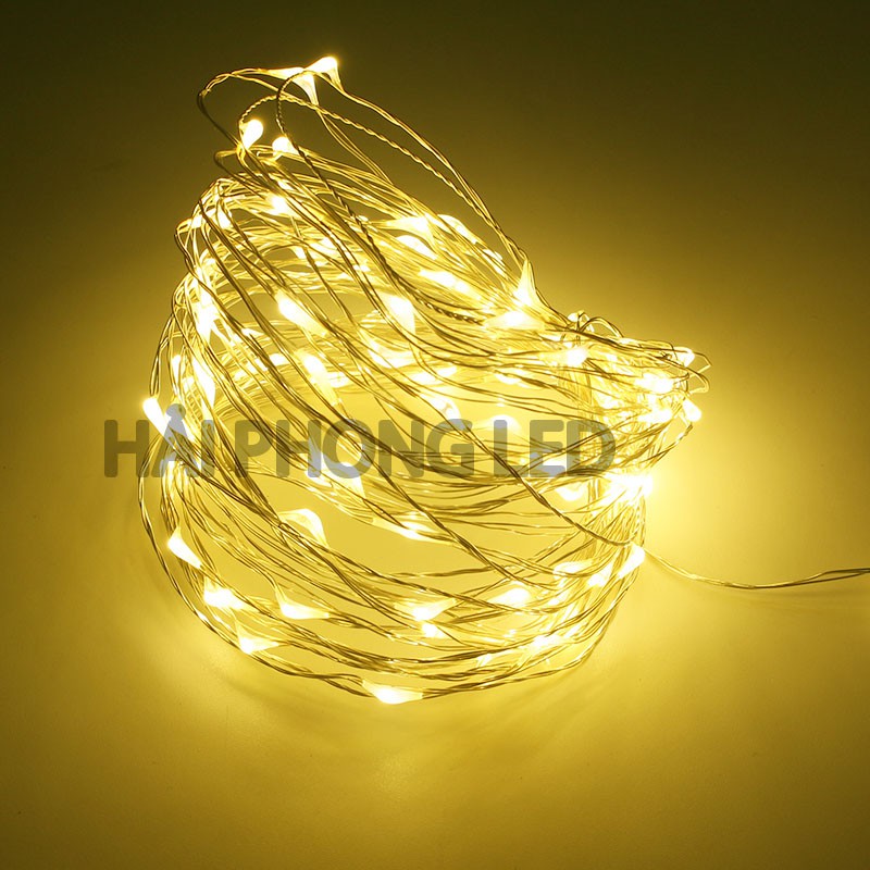 100 Led Đom Đóm Dây Đèn Led Đom Đóm 10m Trang Trí Noel Dây Đèn FairyLight Trang Trí Lễ Tết Trang Trí Cây Đào Cây Quất